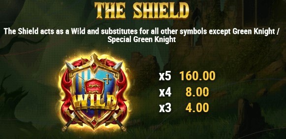 The Green Knight WILD SYMBOL