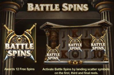 Legend Of Athena BATTLE SPINS