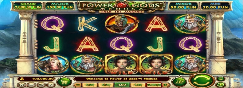 Power of Gods Medusa Theme