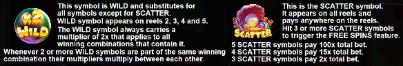 Wild Depths SPECIAL SYMBOLS