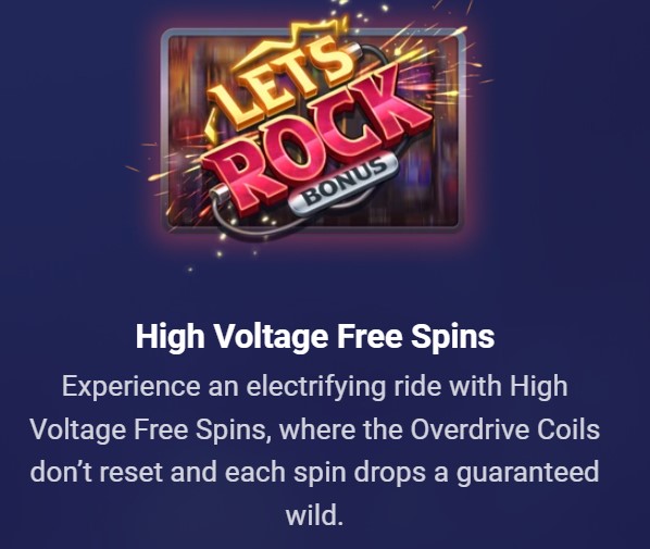 Dr. Rock & The Riff Reactor High Voltage Free Spins