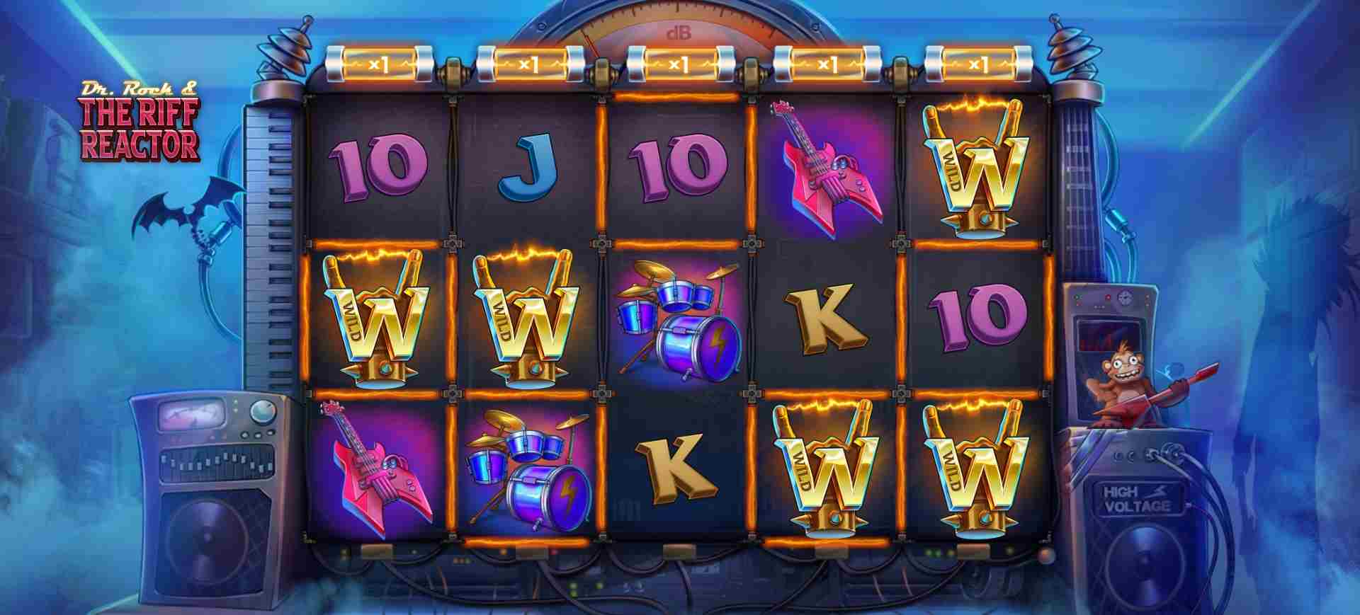 Dr. Rock & The Riff Reactor Theme & Design